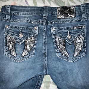 Miss me jeans super cute pockets. Size 30